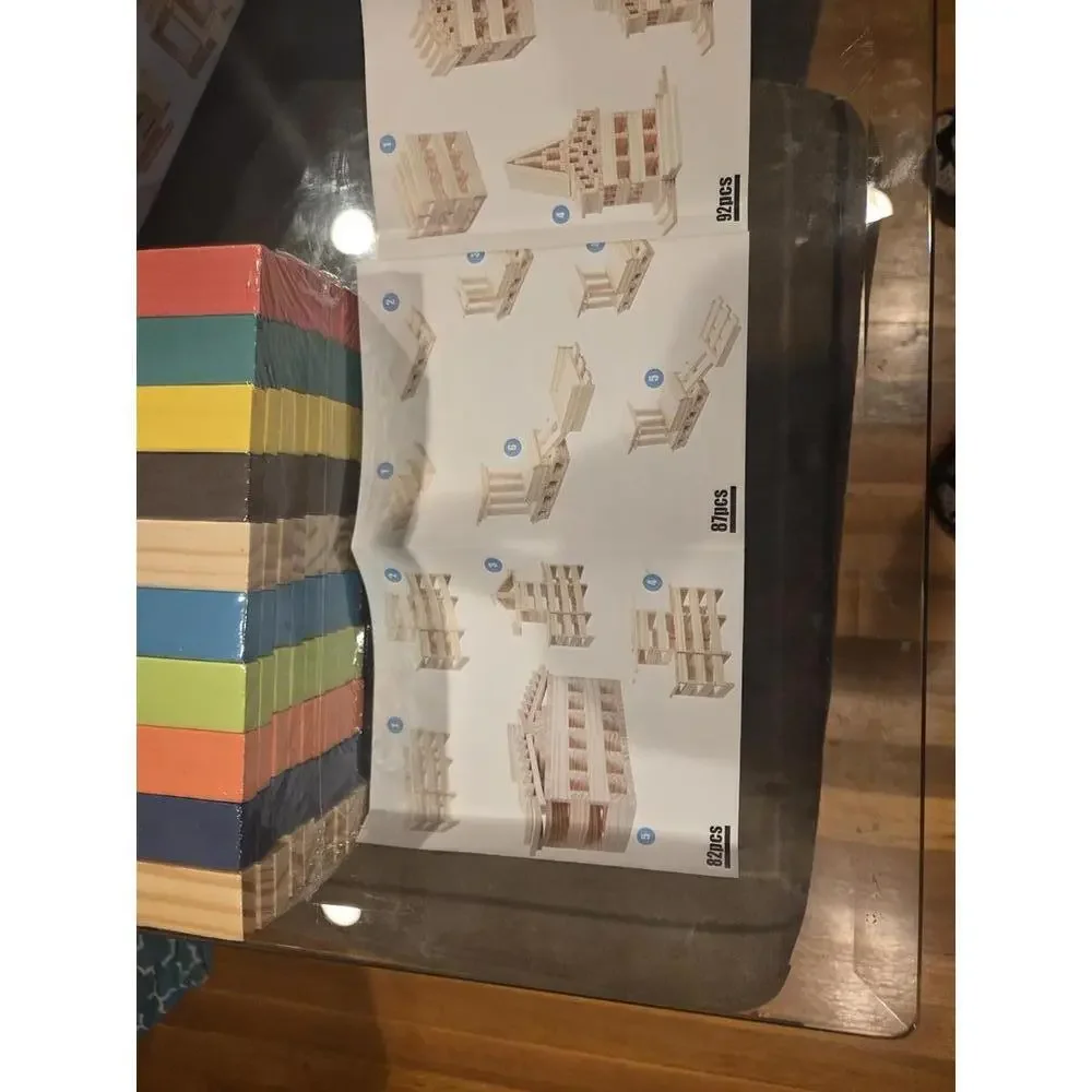 2x order (reserved)  - Citiblocs Wooden Building Blocks Set - 100 Pieces